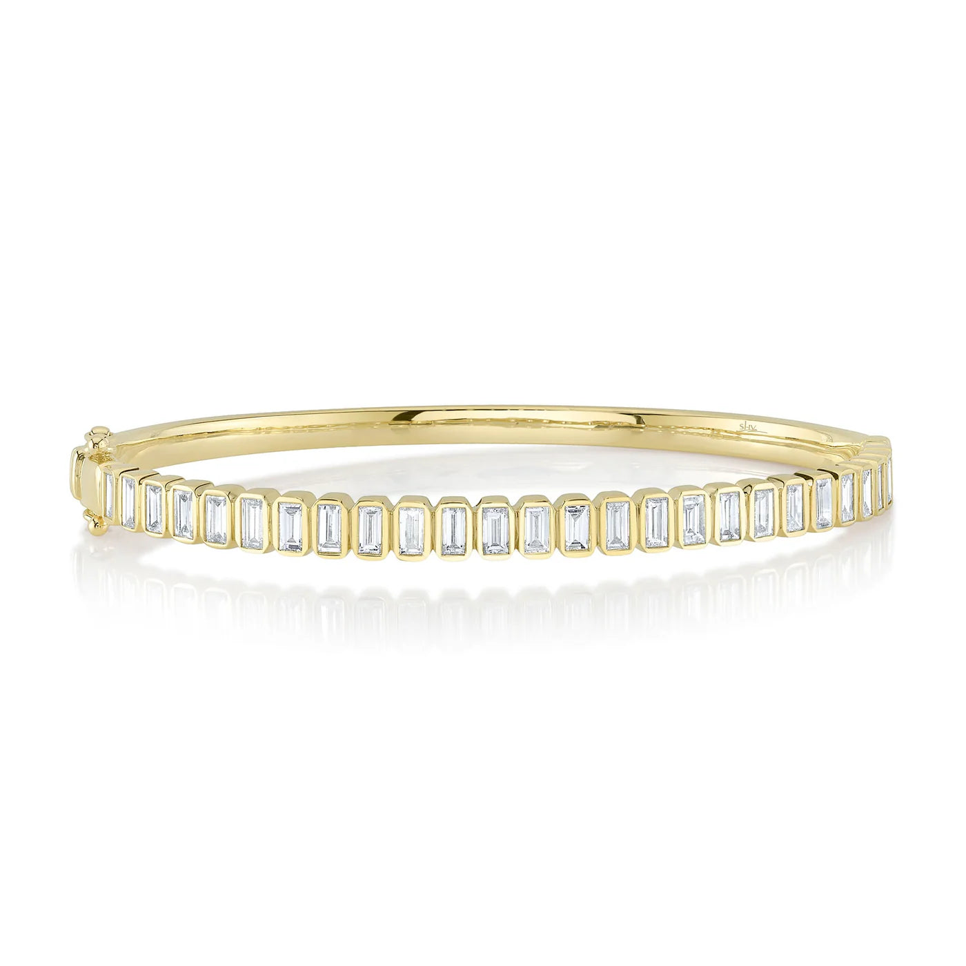 DIAMOND BAGUETTE BANGLE